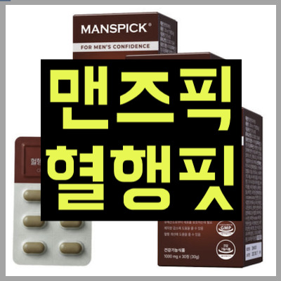 맨즈픽 혈행핏