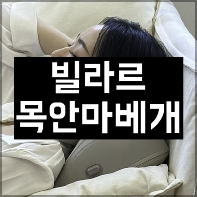 빌라르 목안마베개