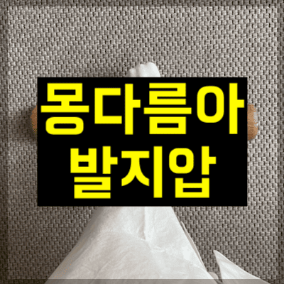 몽다름아 발지압